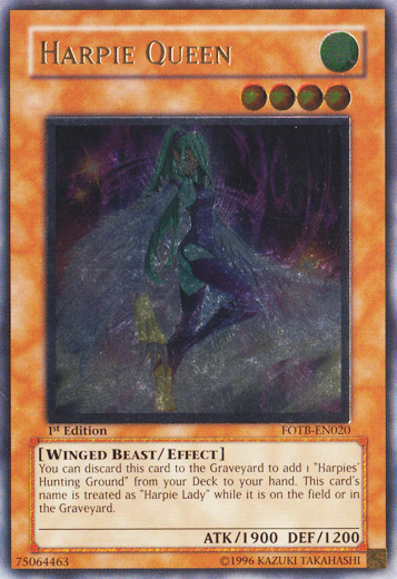 Harpie Queen [FOTB-EN020] Ultimate Rare | Gaming Infinity