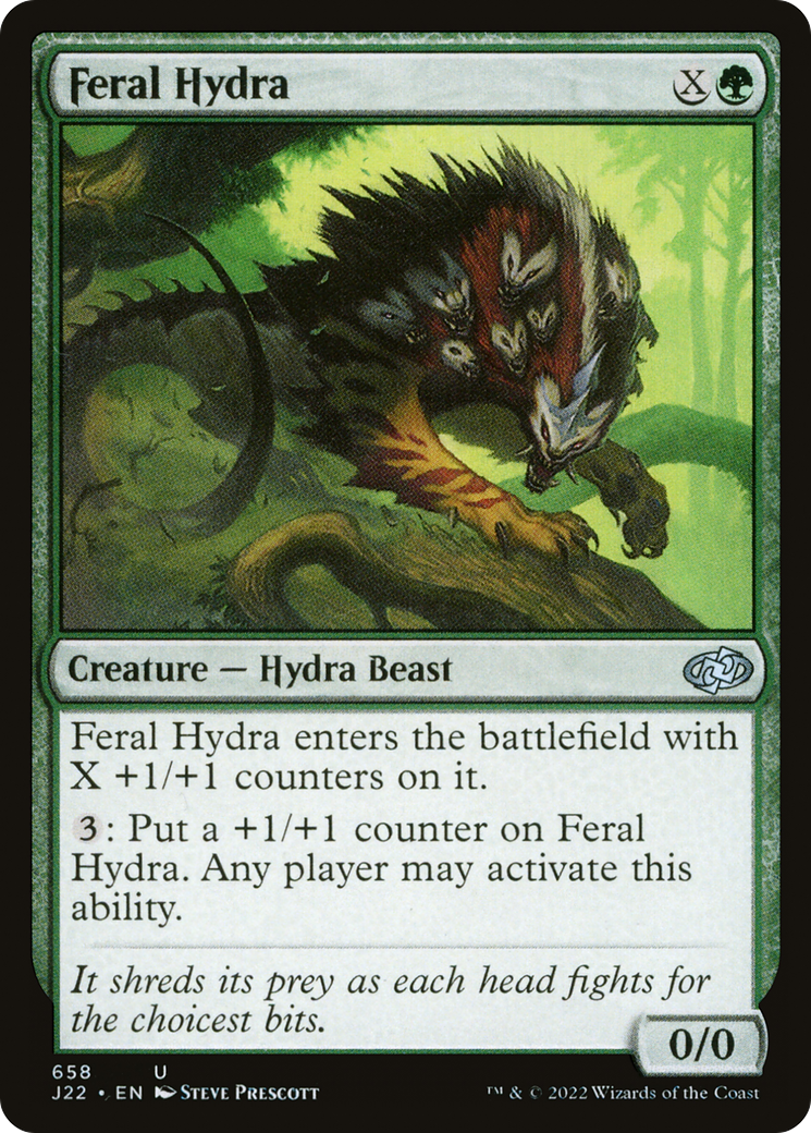 Feral Hydra [Jumpstart 2022] | Gaming Infinity