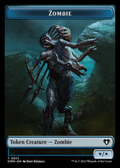 Human Soldier // Zombie (0013) Double-Sided Token [Commander Masters Tokens] | Gaming Infinity