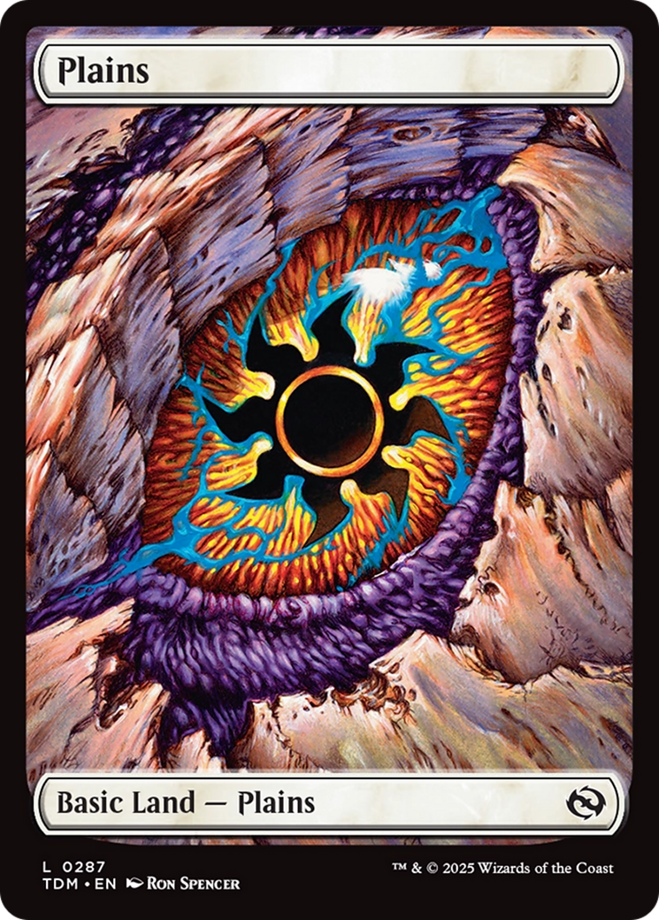 Plains (0287) [Tarkir: Dragonstorm] | Gaming Infinity
