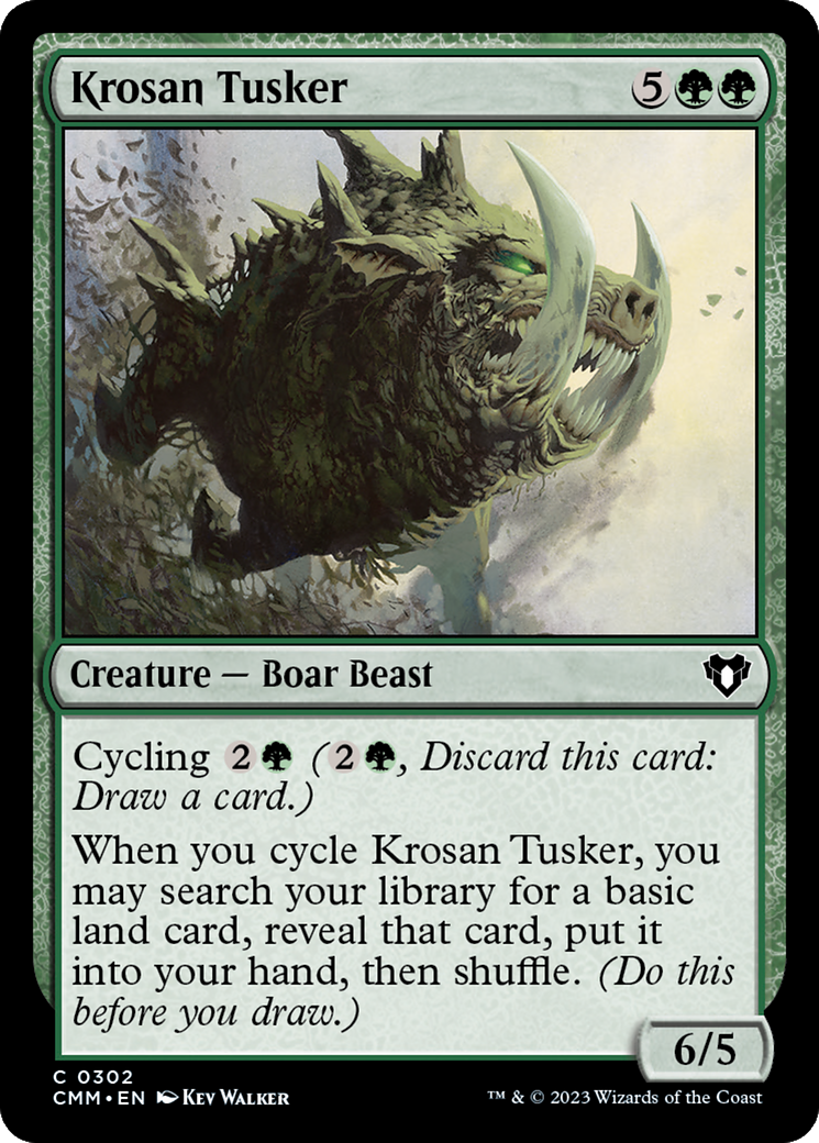 Krosan Tusker [Commander Masters] | Gaming Infinity