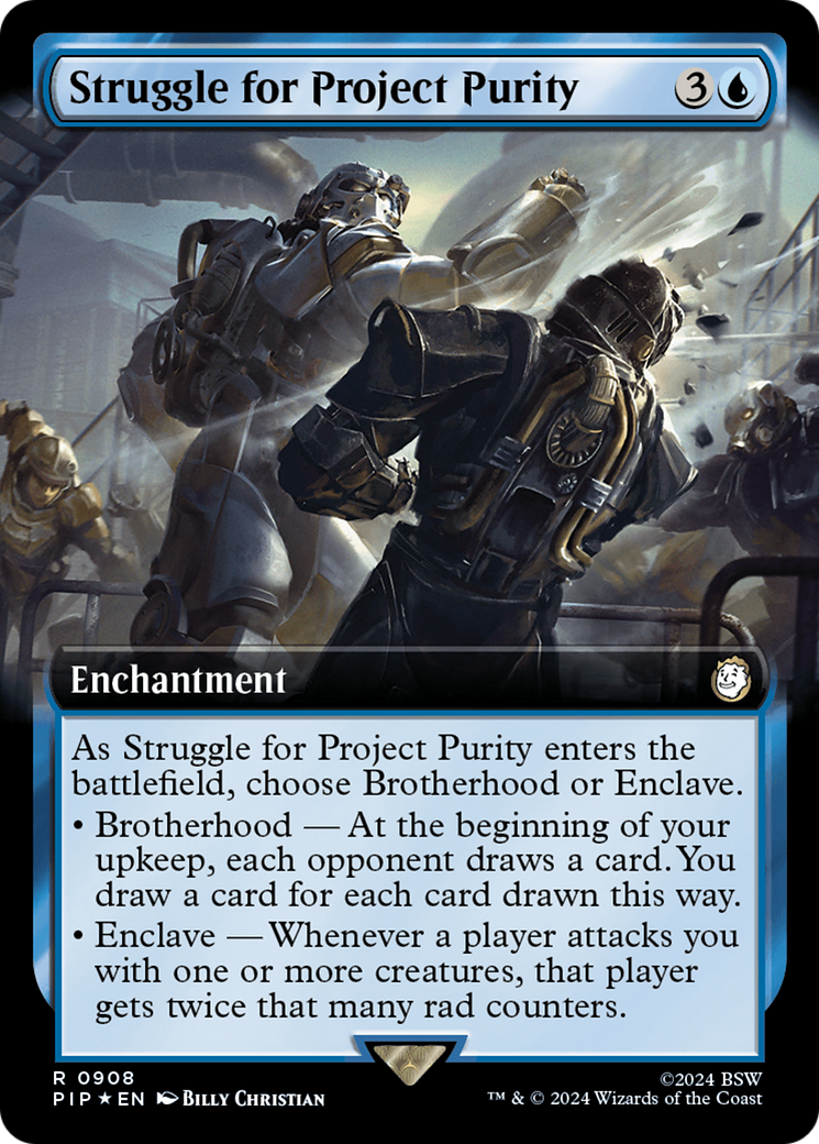 Struggle for Project Purity (Extended Art) (Surge Foil) [Fallout] | Gaming Infinity