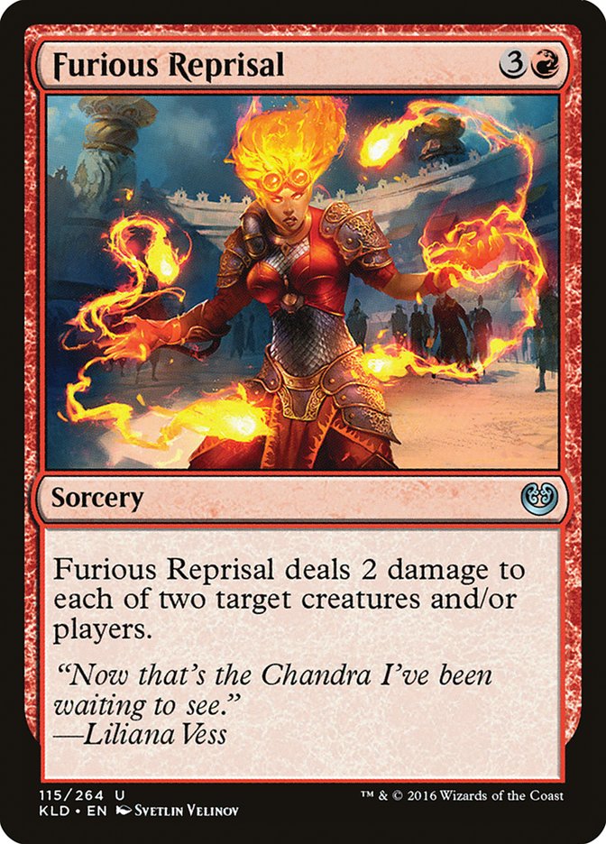 Furious Reprisal [Kaladesh] | Gaming Infinity