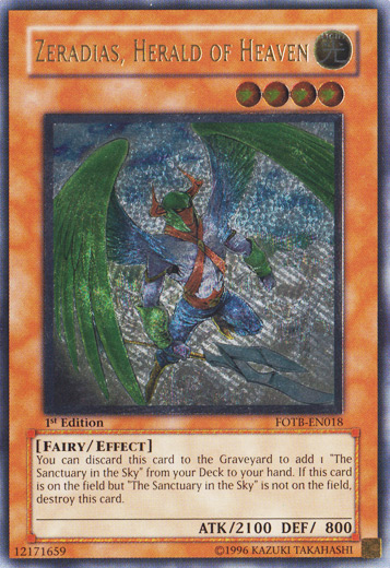 Zeradias, Herald of Heaven [FOTB-EN018] Ultimate Rare | Gaming Infinity