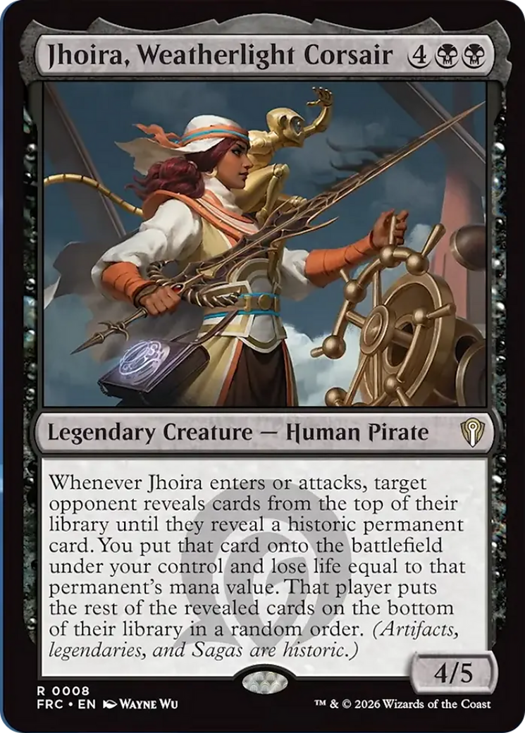Jhoira, Weatherlight Corsair [Reality Fracture Commander] | Gaming Infinity