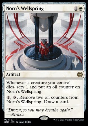 Norn's Wellspring (Promo Pack) [Phyrexia: All Will Be One Promos] | Gaming Infinity