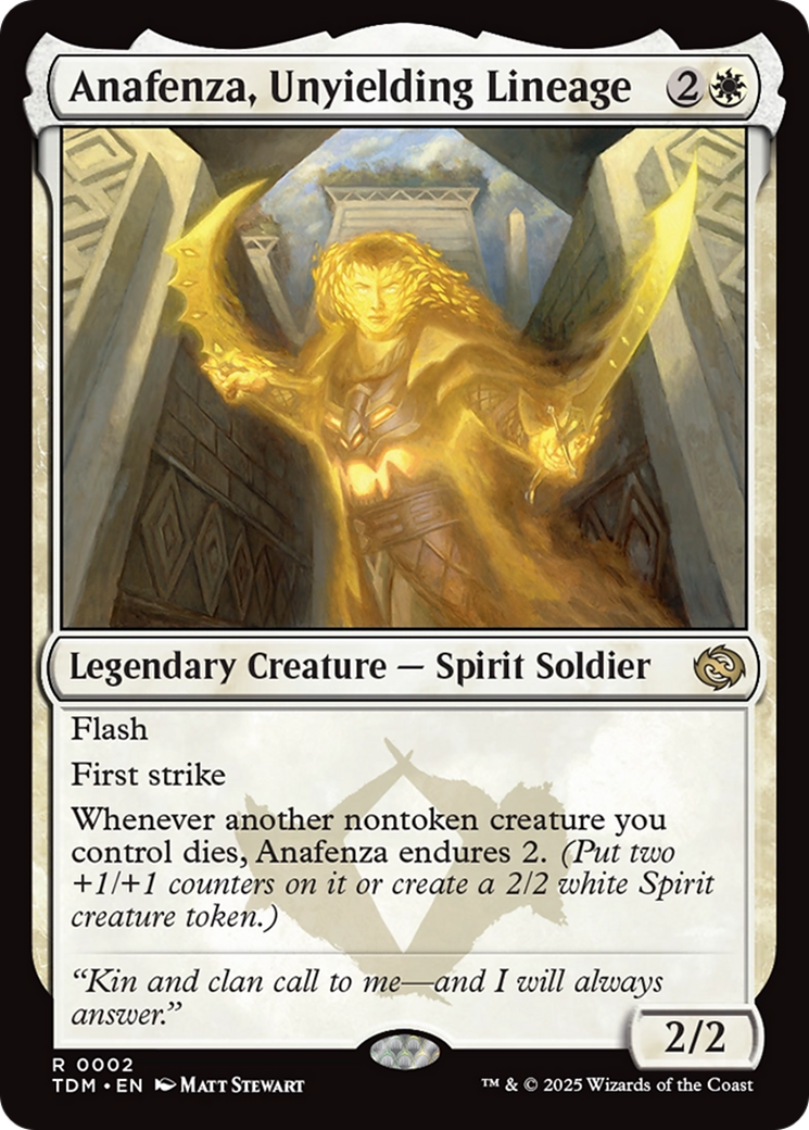Anafenza, Unyielding Lineage [Tarkir: Dragonstorm] | Gaming Infinity