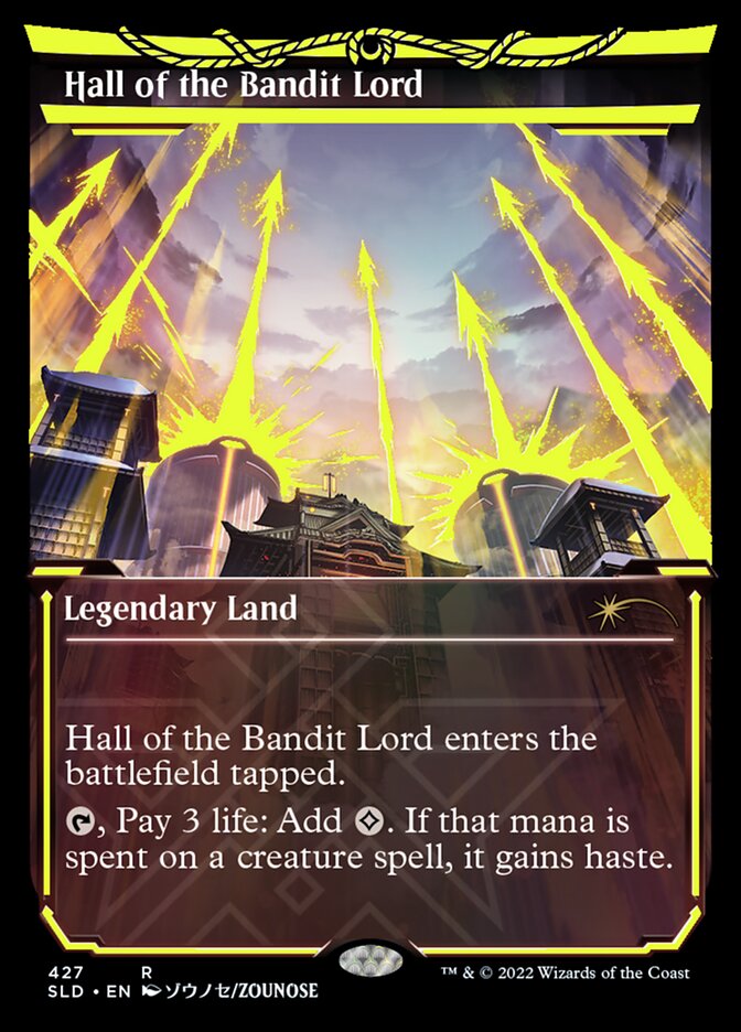 Hall of the Bandit Lord (Neon Ink Yellow) [Secret Lair Drop Series] | Gaming Infinity