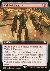 Vulshok Factory (Extended Art) [Phyrexia: All Will Be One Commander] | Gaming Infinity