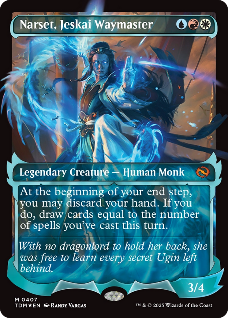 Narset, Jeskai Waymaster (Showcase) [Tarkir: Dragonstorm] | Gaming Infinity
