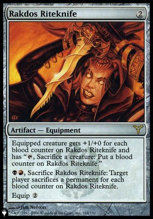 Rakdos Riteknife [The List] | Gaming Infinity