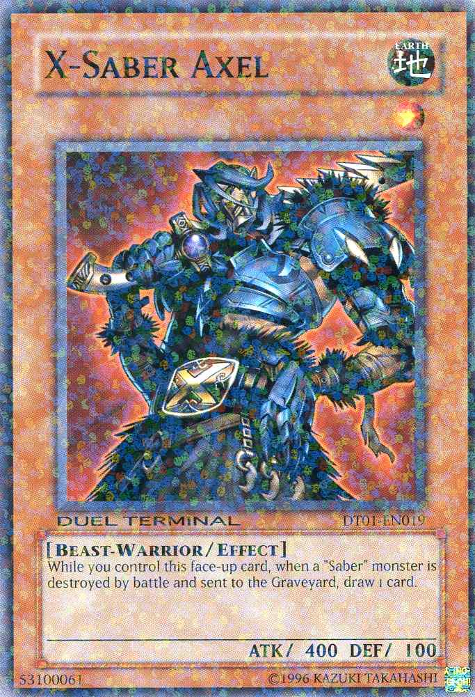 X-Saber Axel [DT01-EN019] Common | Gaming Infinity