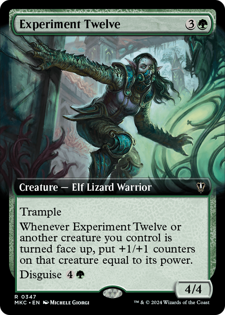 Experiment Twelve (Extended Art) [Murders at Karlov Manor Commander] | Gaming Infinity