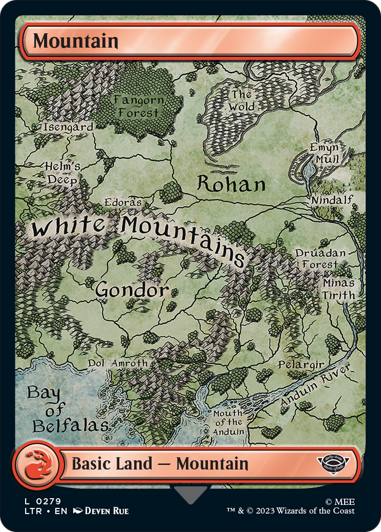 Mountain (279) [The Lord of the Rings: Tales of Middle-Earth] | Gaming Infinity