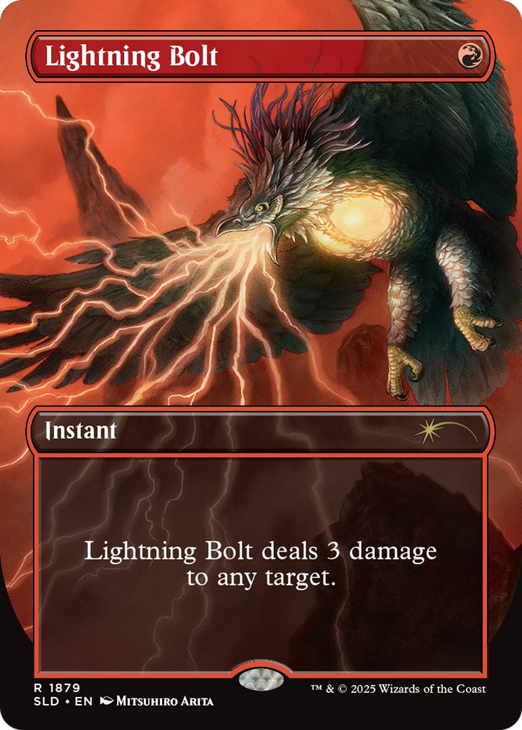 Lightning Bolt (1879) (Rainbow Foil) [Secret Lair Drop Series] | Gaming Infinity