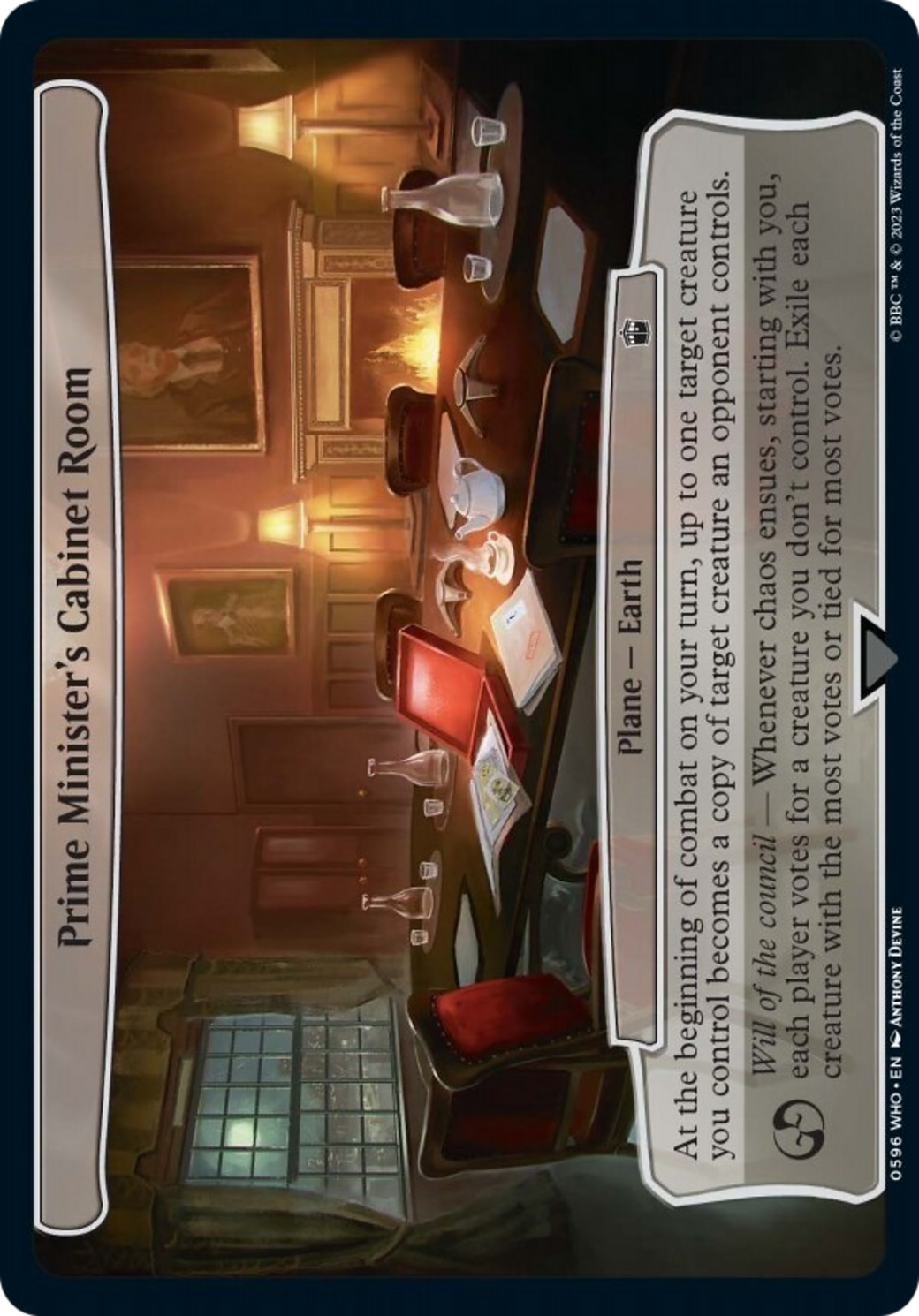 Prime Minister's Cabinet Room [Doctor Who] | Gaming Infinity