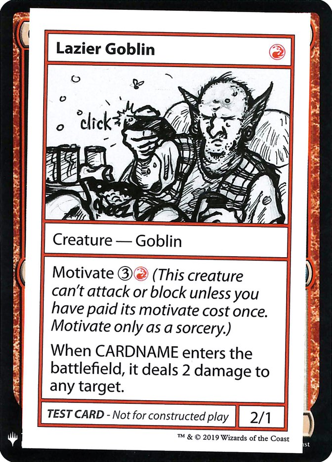 Lazier Goblin [Mystery Booster Playtest Cards] | Gaming Infinity