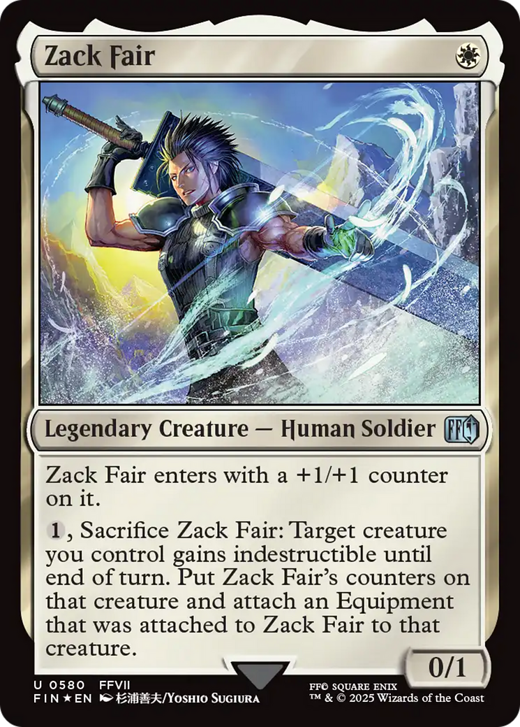 Zack Fair (Surge Foil) [FINAL FANTASY] | Gaming Infinity