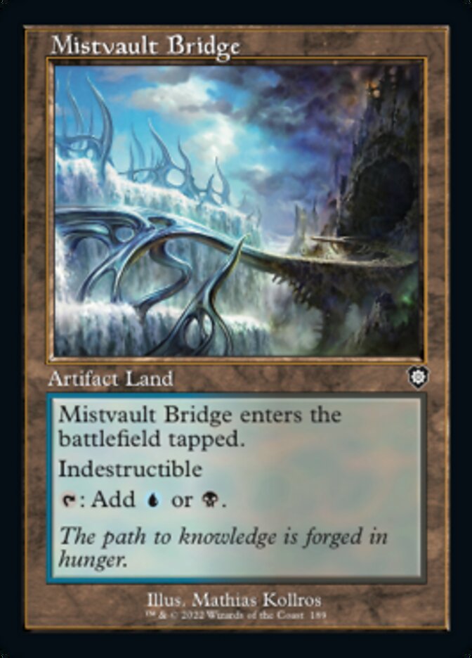 Mistvault Bridge (Retro) [The Brothers' War Commander] | Gaming Infinity