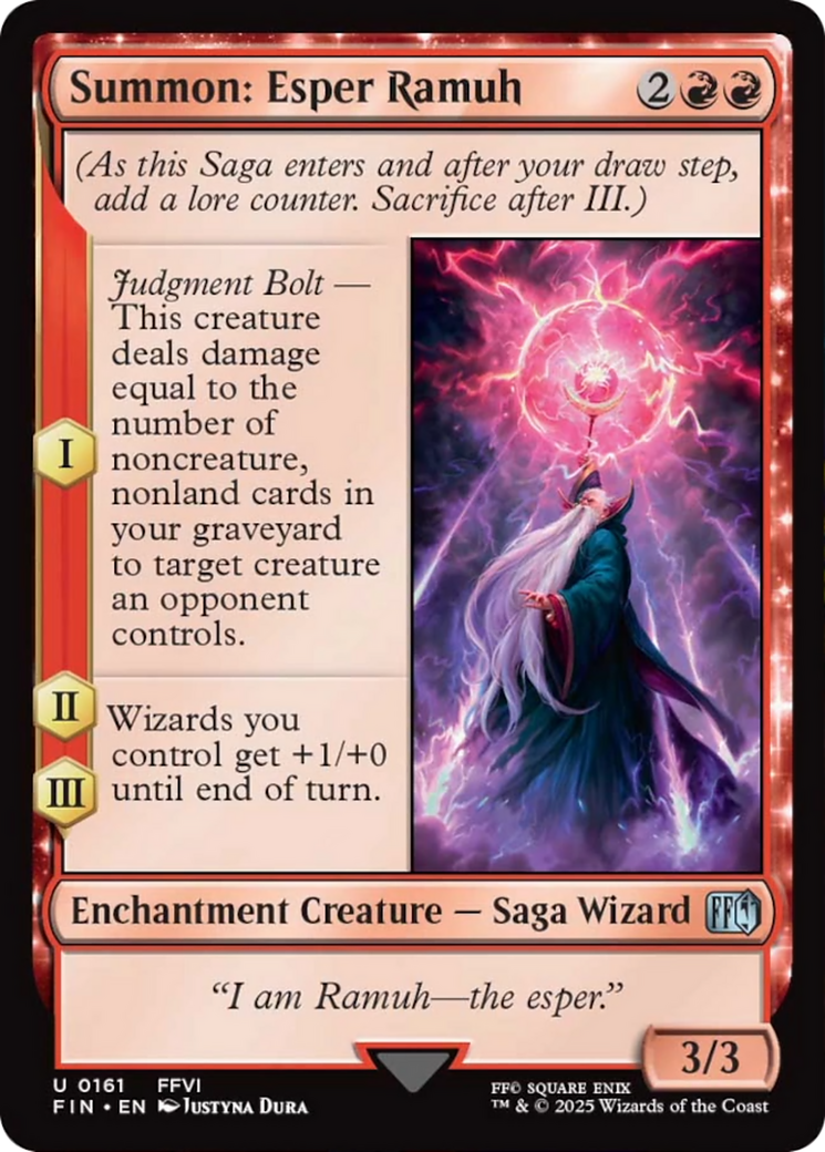 Summon: Esper Ramuh [FINAL FANTASY] | Gaming Infinity