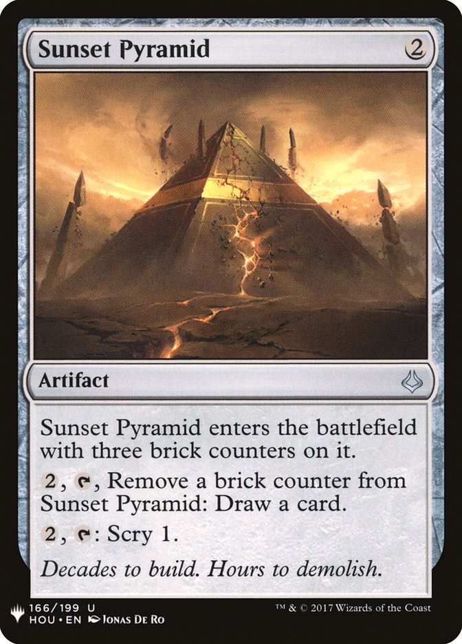 Sunset Pyramid [Mystery Booster] | Gaming Infinity