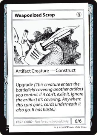 Weaponized Scrap (2021 Edition) [Mystery Booster Playtest Cards] | Gaming Infinity