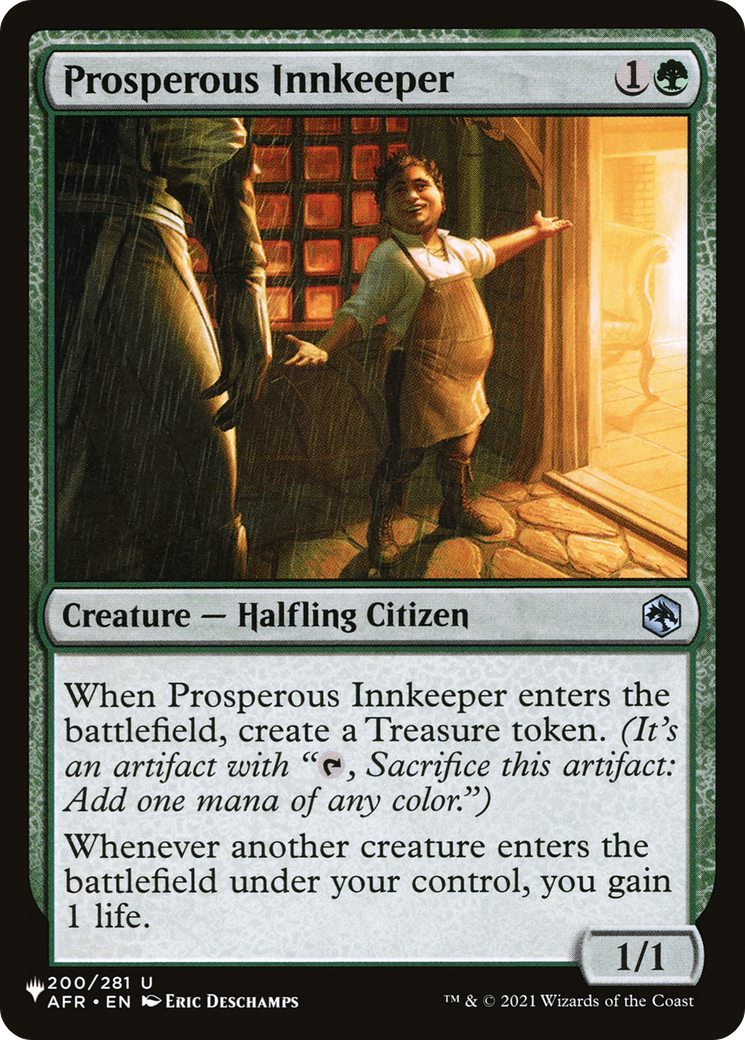 Prosperous Innkeeper [The List] | Gaming Infinity