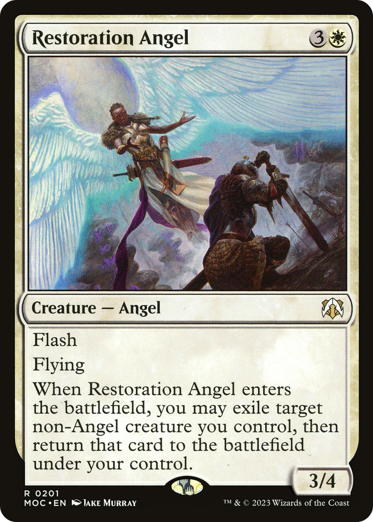 Restoration Angel [March of the Machine Commander] | Gaming Infinity