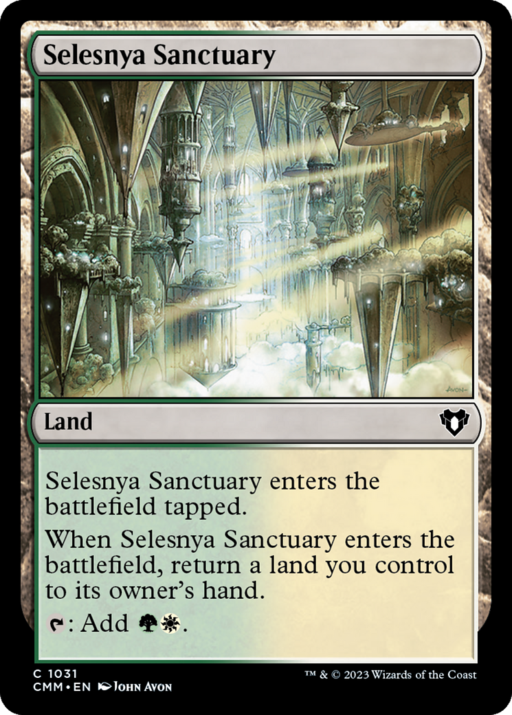 Selesnya Sanctuary [Commander Masters] | Gaming Infinity