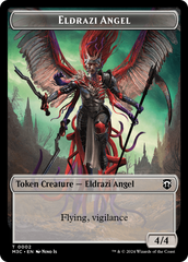 Eldrazi Angel // Copy Double-Sided Token [Modern Horizons 3 Commander Tokens] | Gaming Infinity