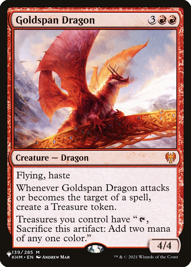 Goldspan Dragon [The List] | Gaming Infinity