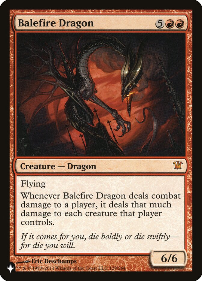 Balefire Dragon [The List] | Gaming Infinity