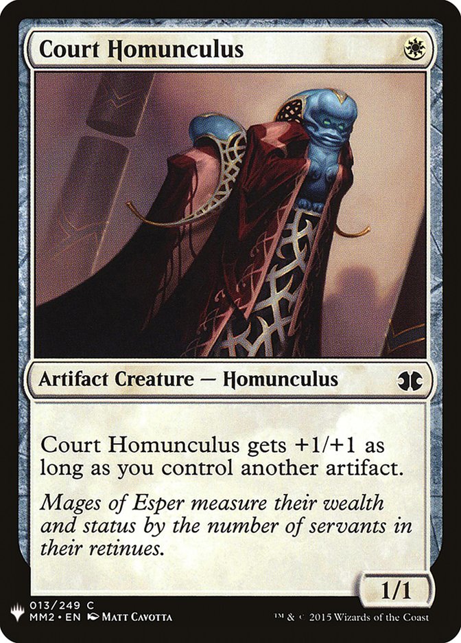 Court Homunculus [Mystery Booster] | Gaming Infinity