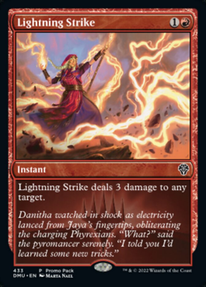 Lightning Strike (Promo Pack) [Dominaria United Promos] | Gaming Infinity