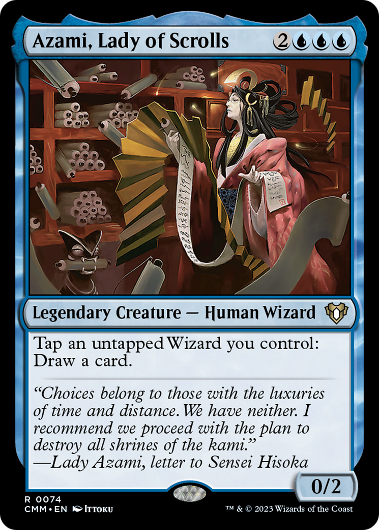 Azami, Lady of Scrolls [Commander Masters] | Gaming Infinity