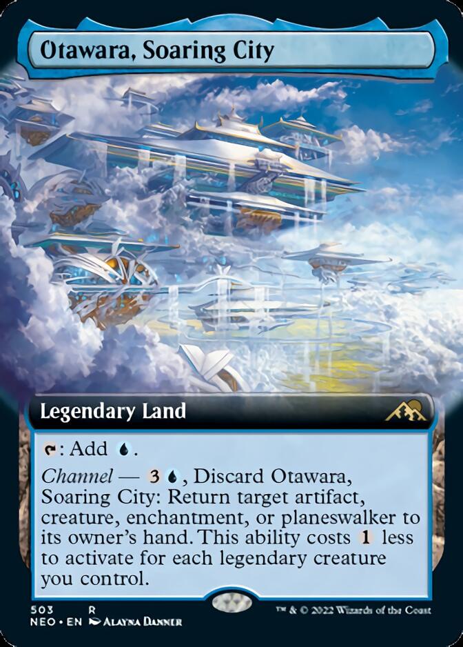 Otawara, Soaring City (Extended Art) [Kamigawa: Neon Dynasty] | Gaming Infinity