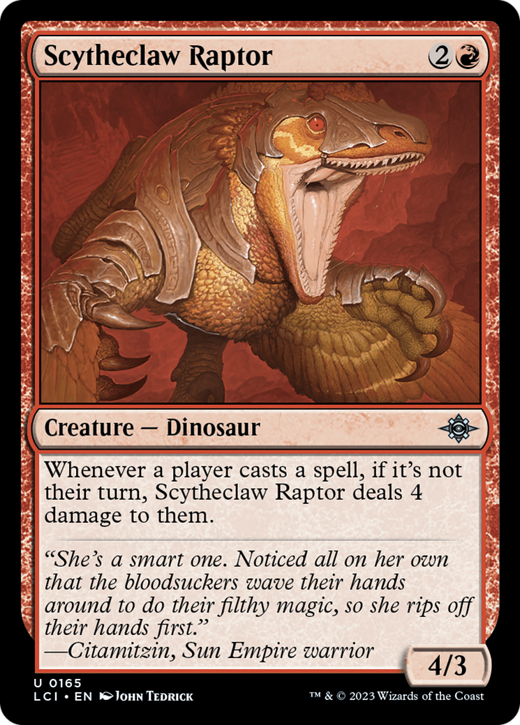 Scytheclaw Raptor [The Lost Caverns of Ixalan] | Gaming Infinity