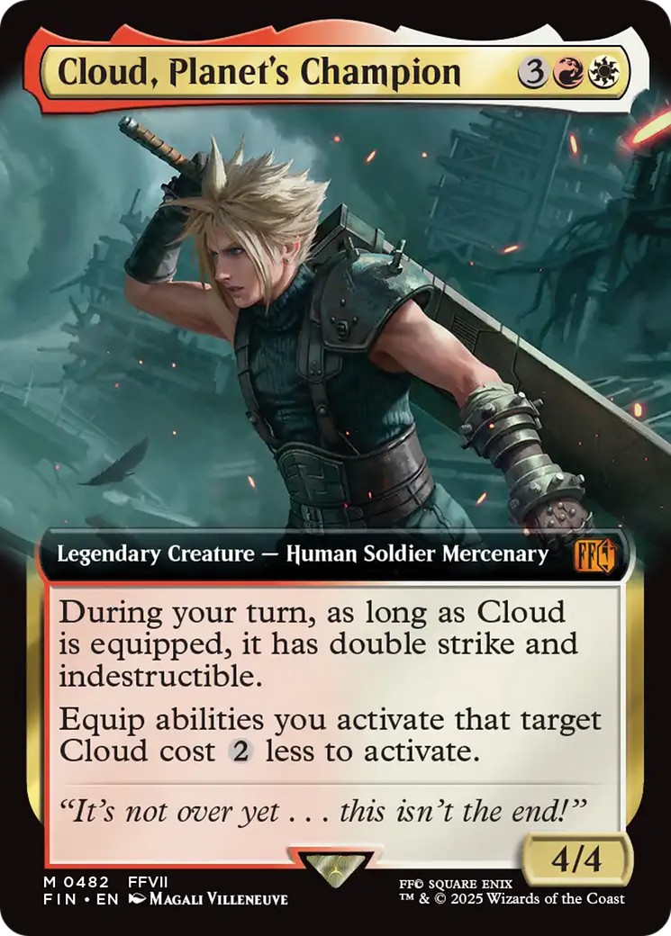 Cloud, Planet's Champion (Extended Art) [FINAL FANTASY] | Gaming Infinity