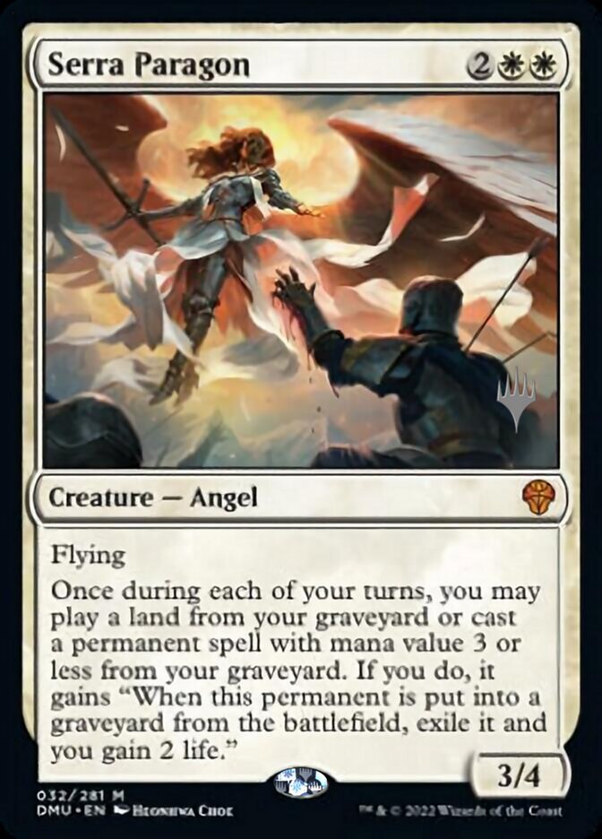 Serra Paragon (Promo Pack) [Dominaria United Promos] | Gaming Infinity