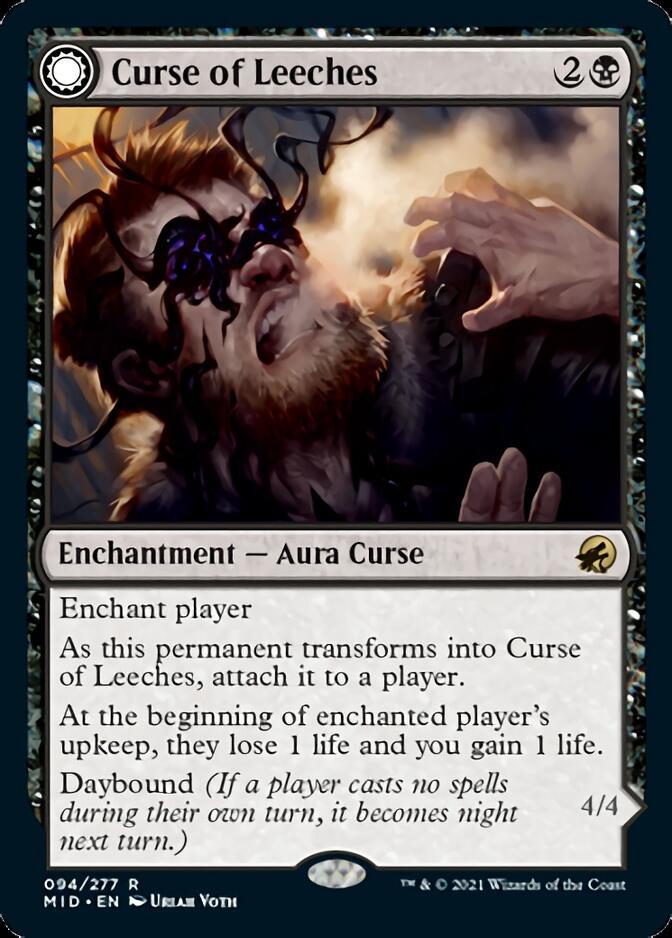 Curse of Leeches // Leeching Lurker [Innistrad: Midnight Hunt] | Gaming Infinity