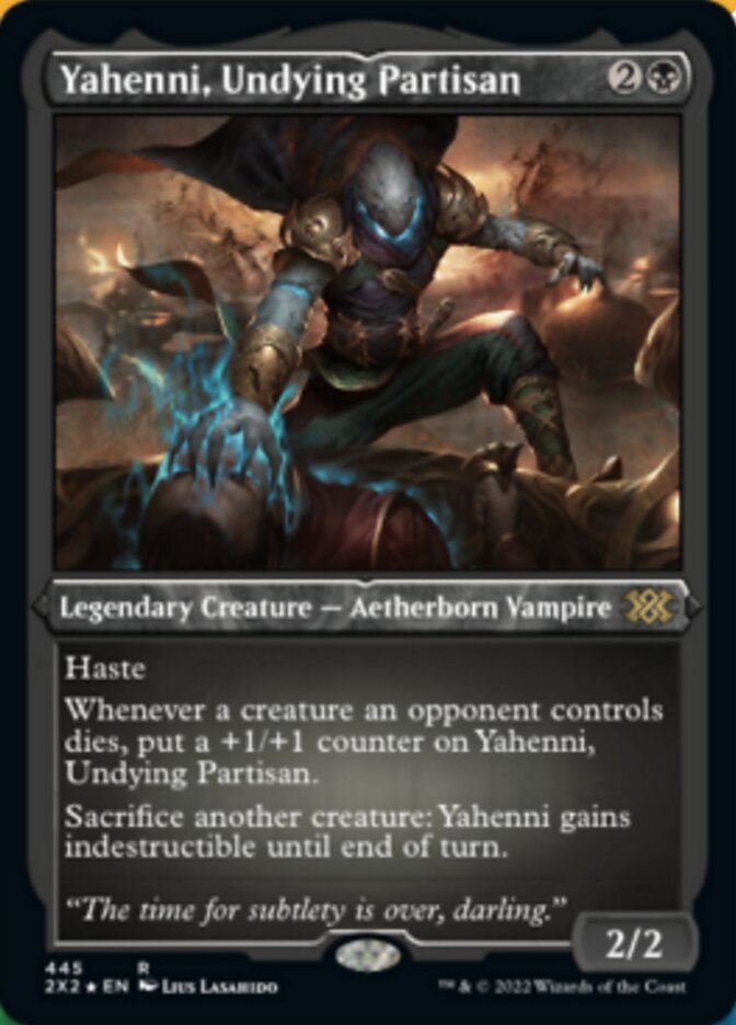 Yahenni, Undying Partisan (Foil Etched) [Double Masters 2022] | Gaming Infinity
