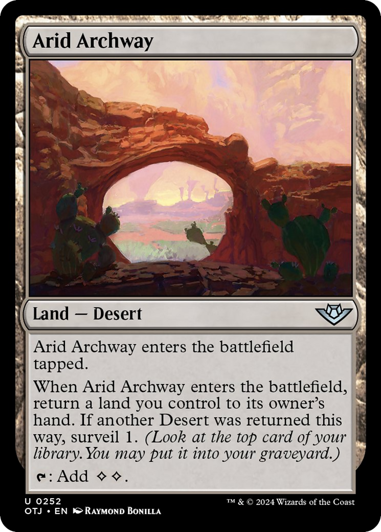 Arid Archway [Outlaws of Thunder Junction] | Gaming Infinity