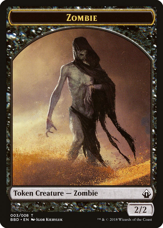 Zombie Token [Battlebond Tokens] | Gaming Infinity