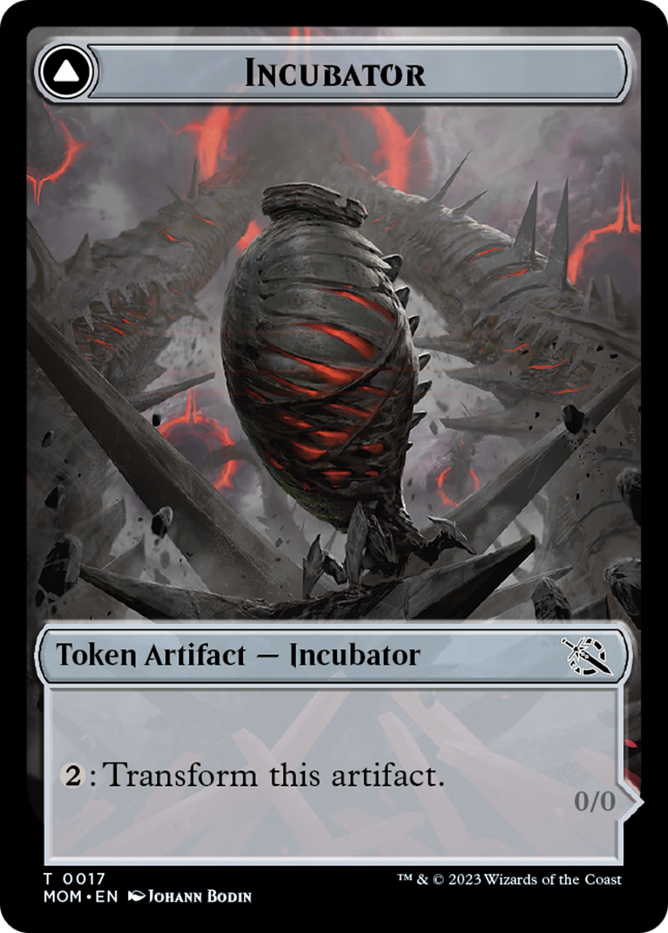 Incubator // Phyrexian (17) Double-Sided Token [March of the Machine Tokens] | Gaming Infinity