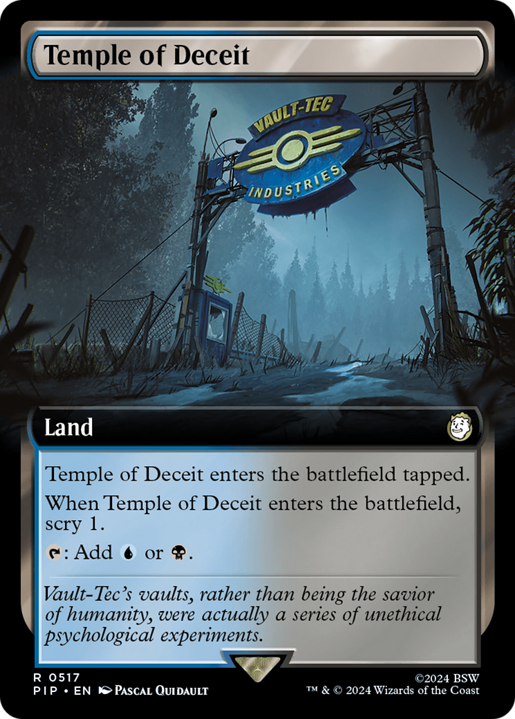 Temple of Deceit (Extended Art) [Fallout] | Gaming Infinity