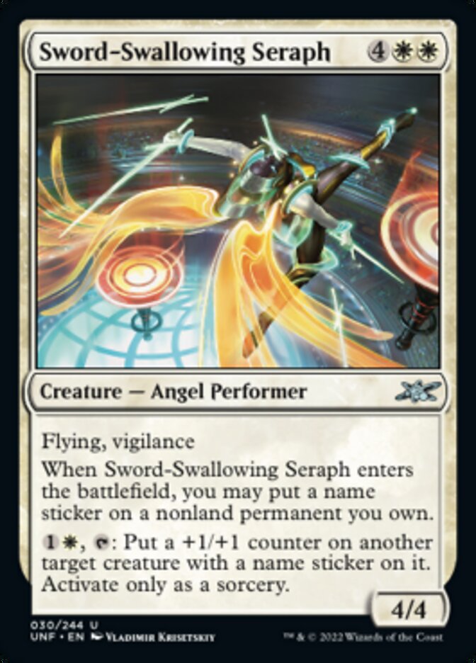Sword-Swallowing Seraph [Unfinity] | Gaming Infinity