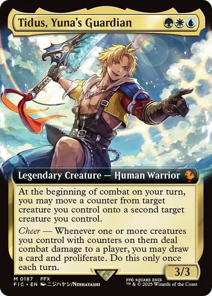 Tidus, Yuna's Guardian (Extended Art) [FINAL FANTASY Commander] | Gaming Infinity