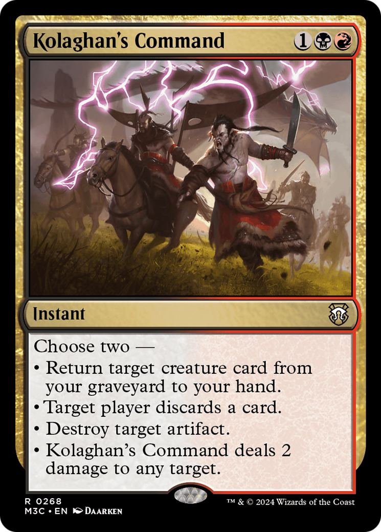 Kolaghan's Command [Modern Horizons 3 Commander] | Gaming Infinity