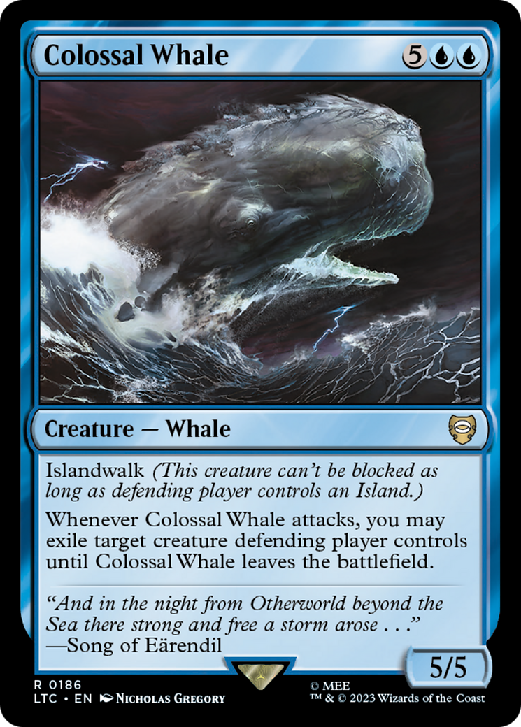 Colossal Whale [The Lord of the Rings: Tales of Middle-Earth Commander] | Gaming Infinity