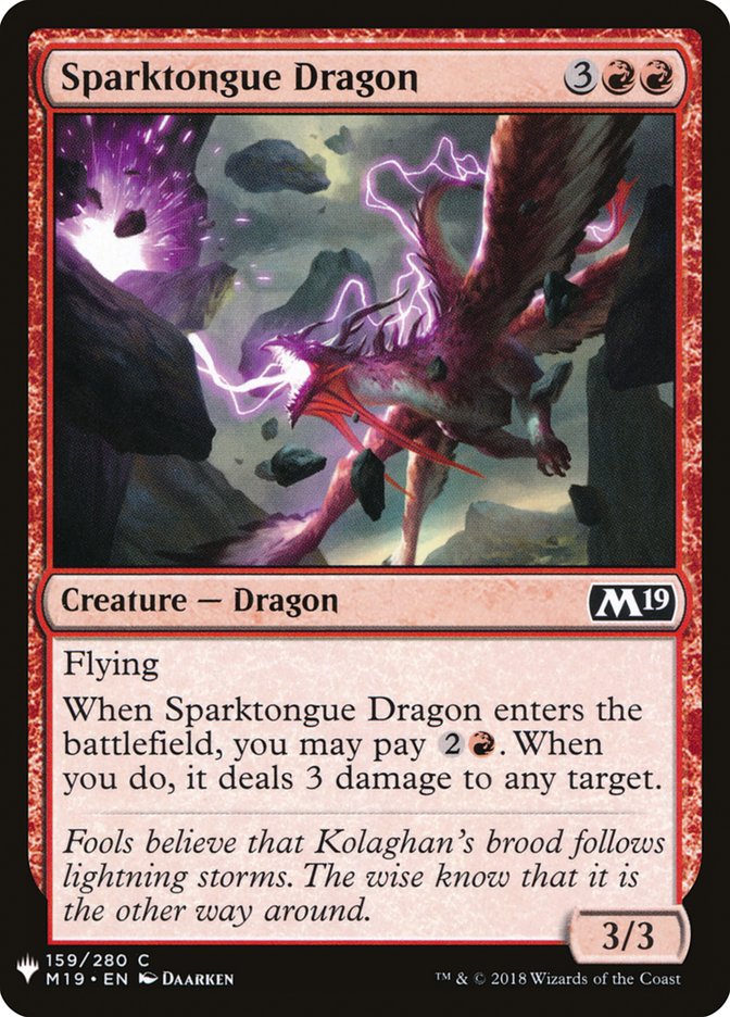 Sparktongue Dragon [Mystery Booster] | Gaming Infinity